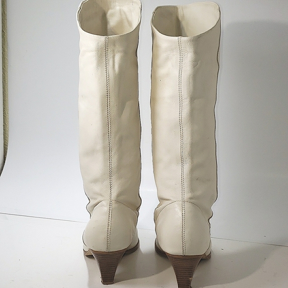 Steve Madden Toupe Leather Western Style Boot Size 8.5 B Women's - Picture 11 of 17